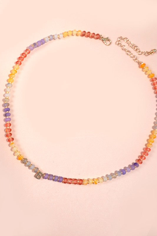 Dear Me Initial Necklace