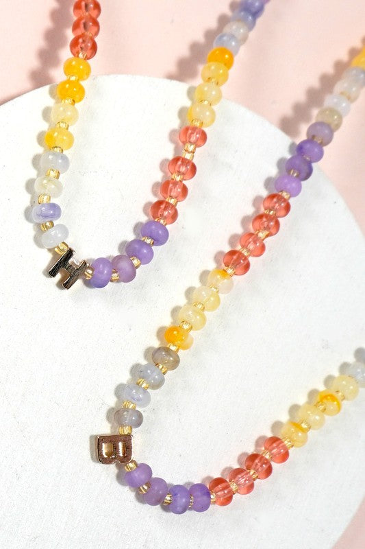 Dear Me Initial Necklace