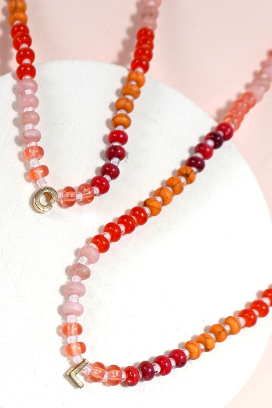 Dear Me Initial Necklace