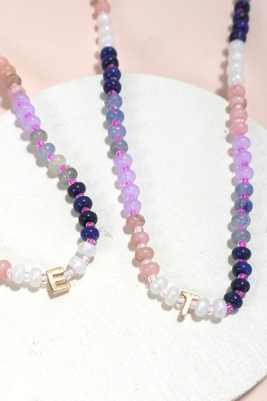Dear Me Initial Necklace