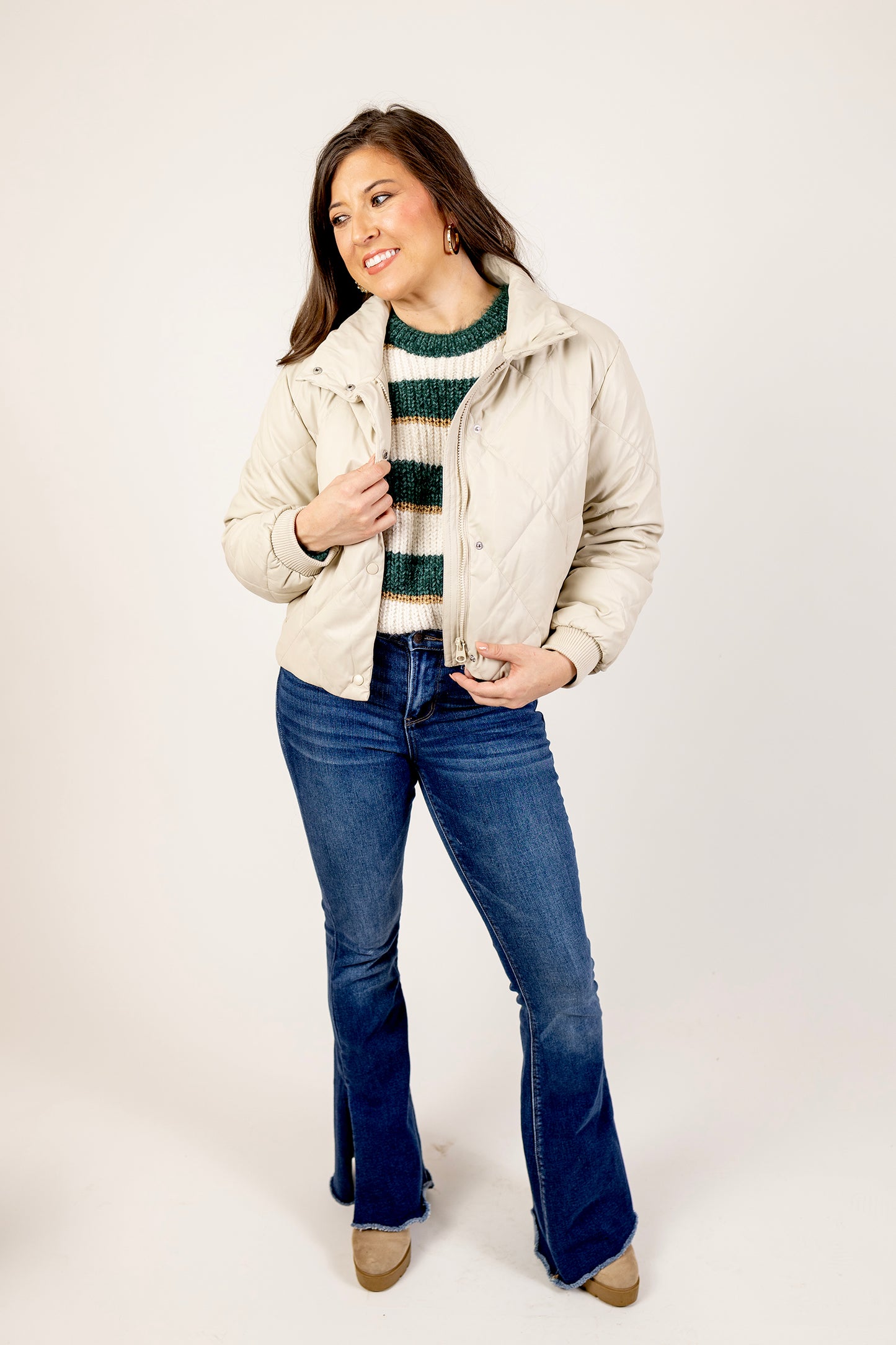 Warm Up Quilted Puffer Jacket