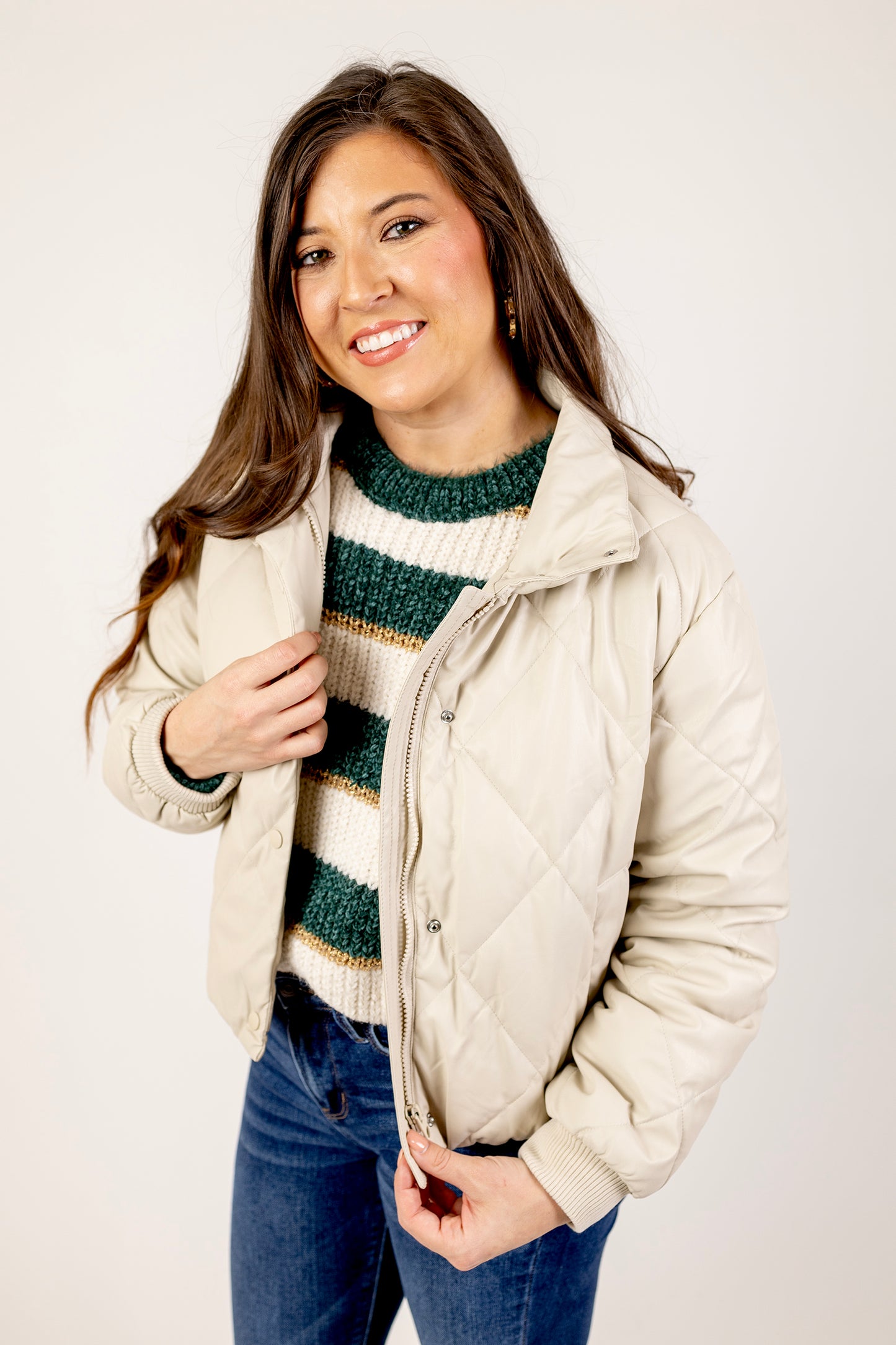 Warm Up Quilted Puffer Jacket