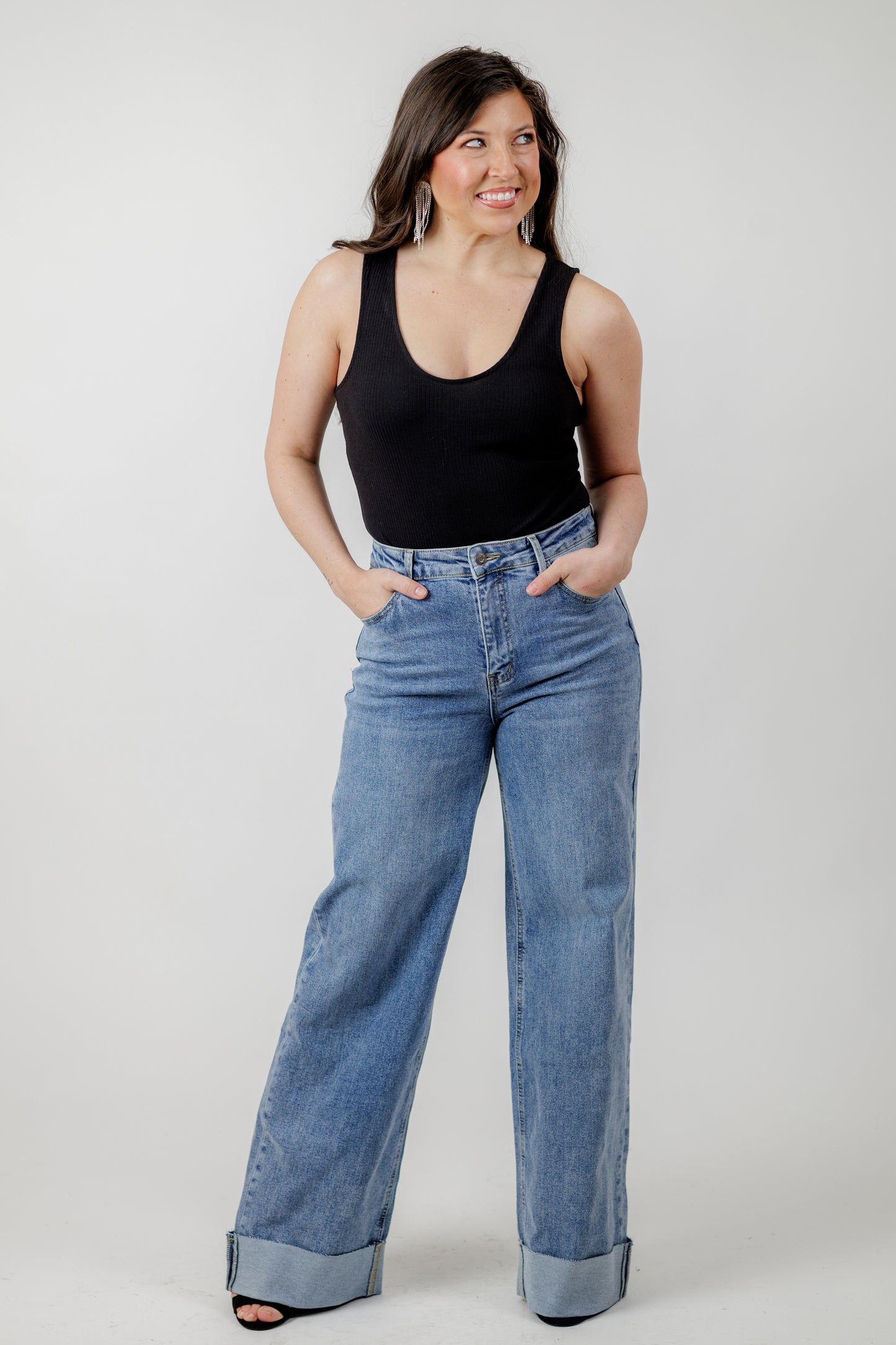 The Right Fit HR Straight Leg Jeans