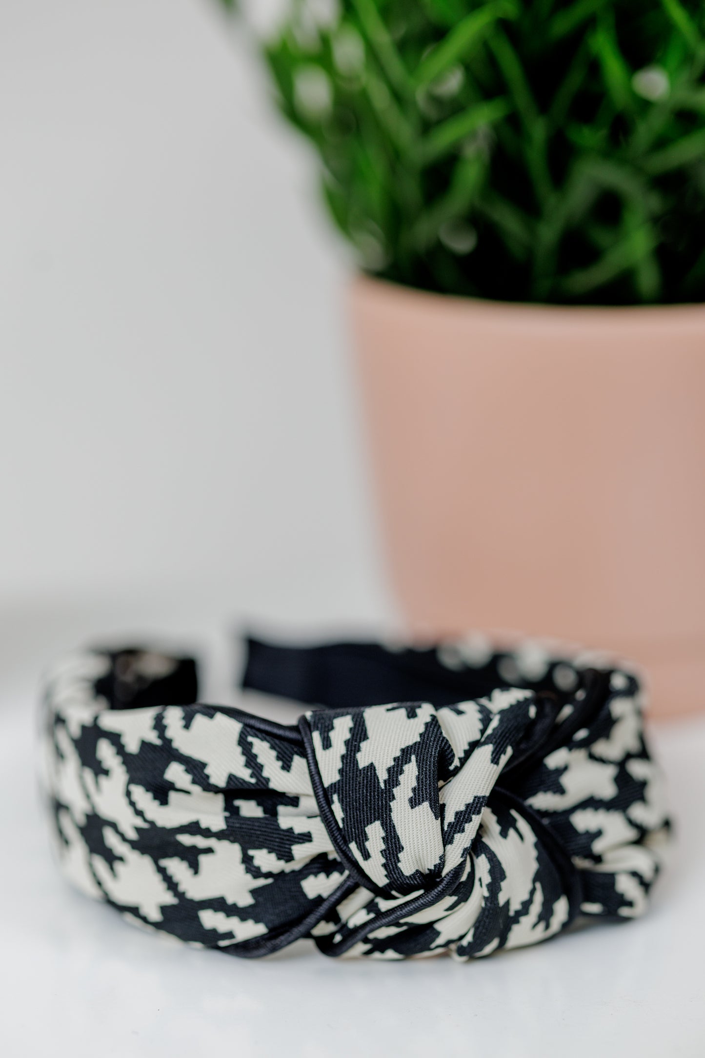 Prim and Proper Houndstooth Headband