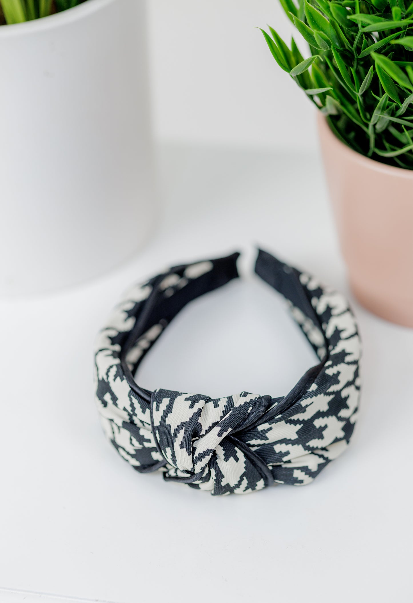 Prim and Proper Houndstooth Headband