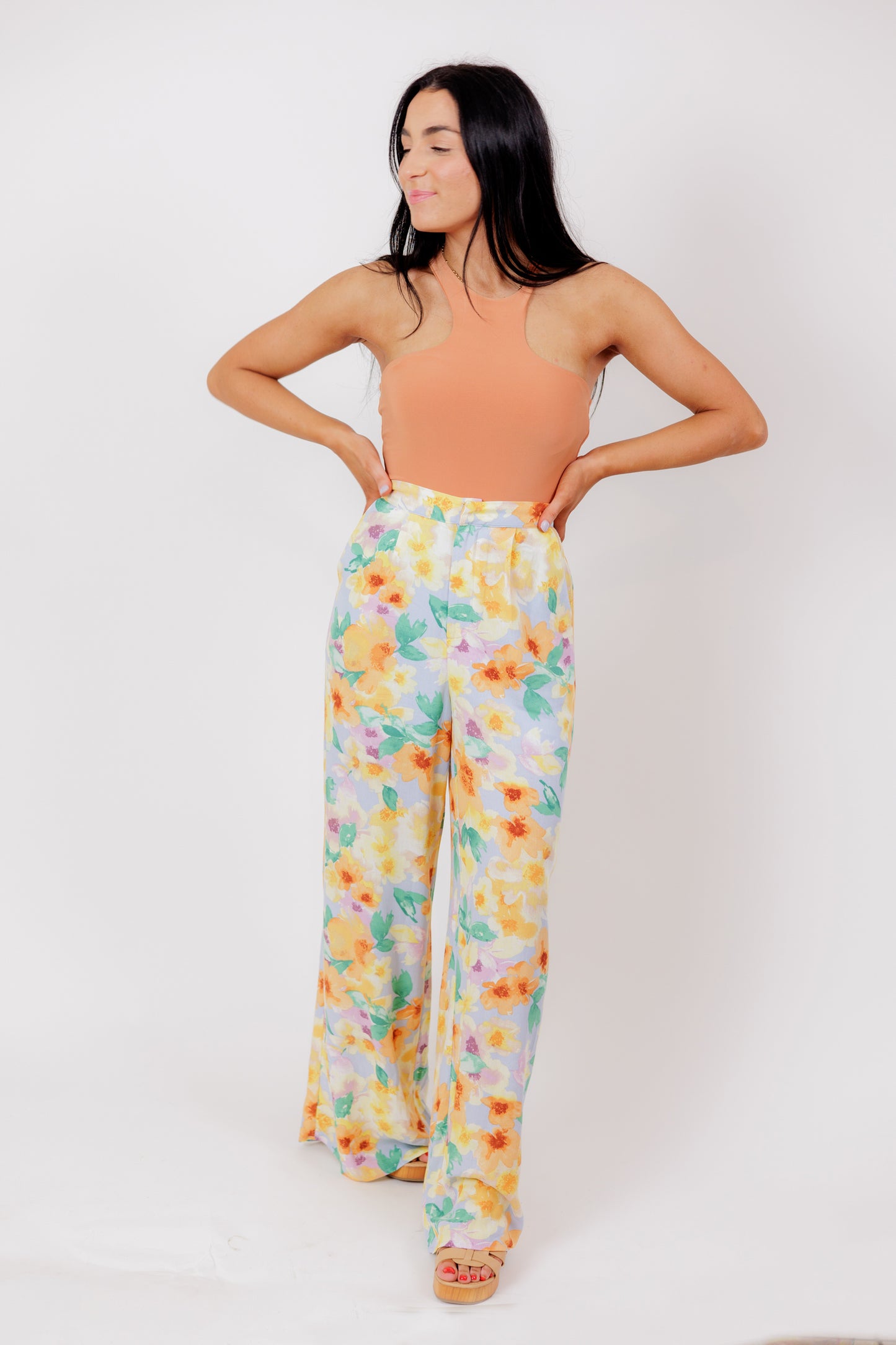Conversation Starter Floral Pants