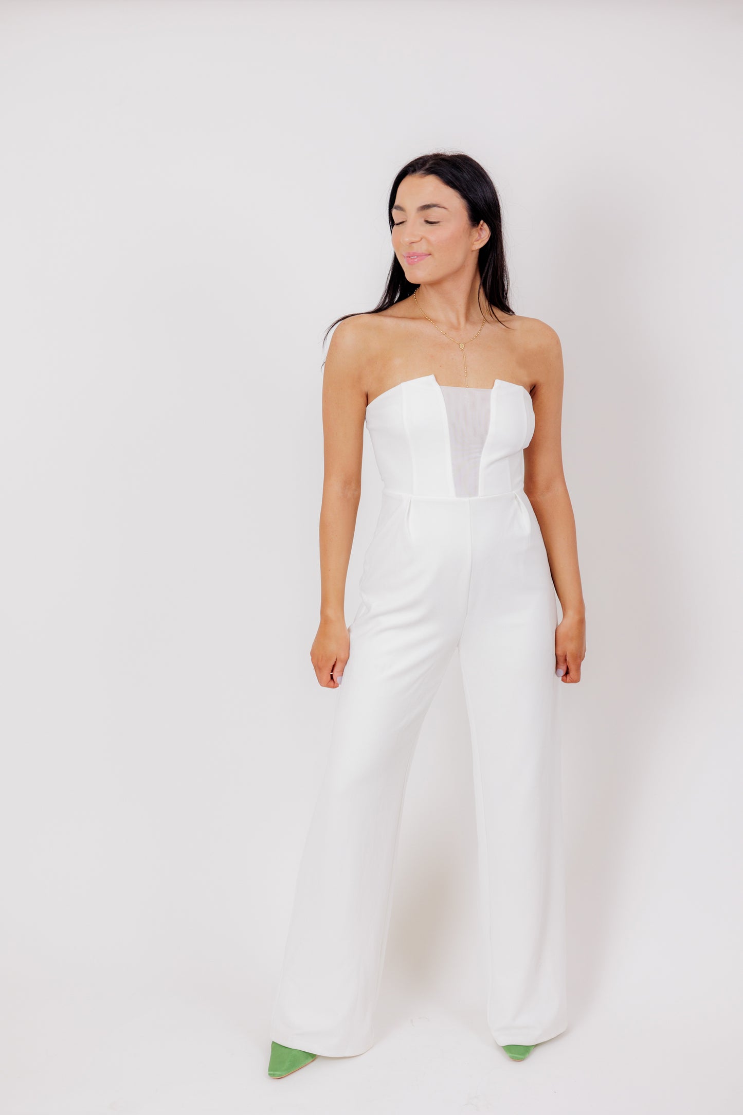 Next Level Strapless Jumpsuit
