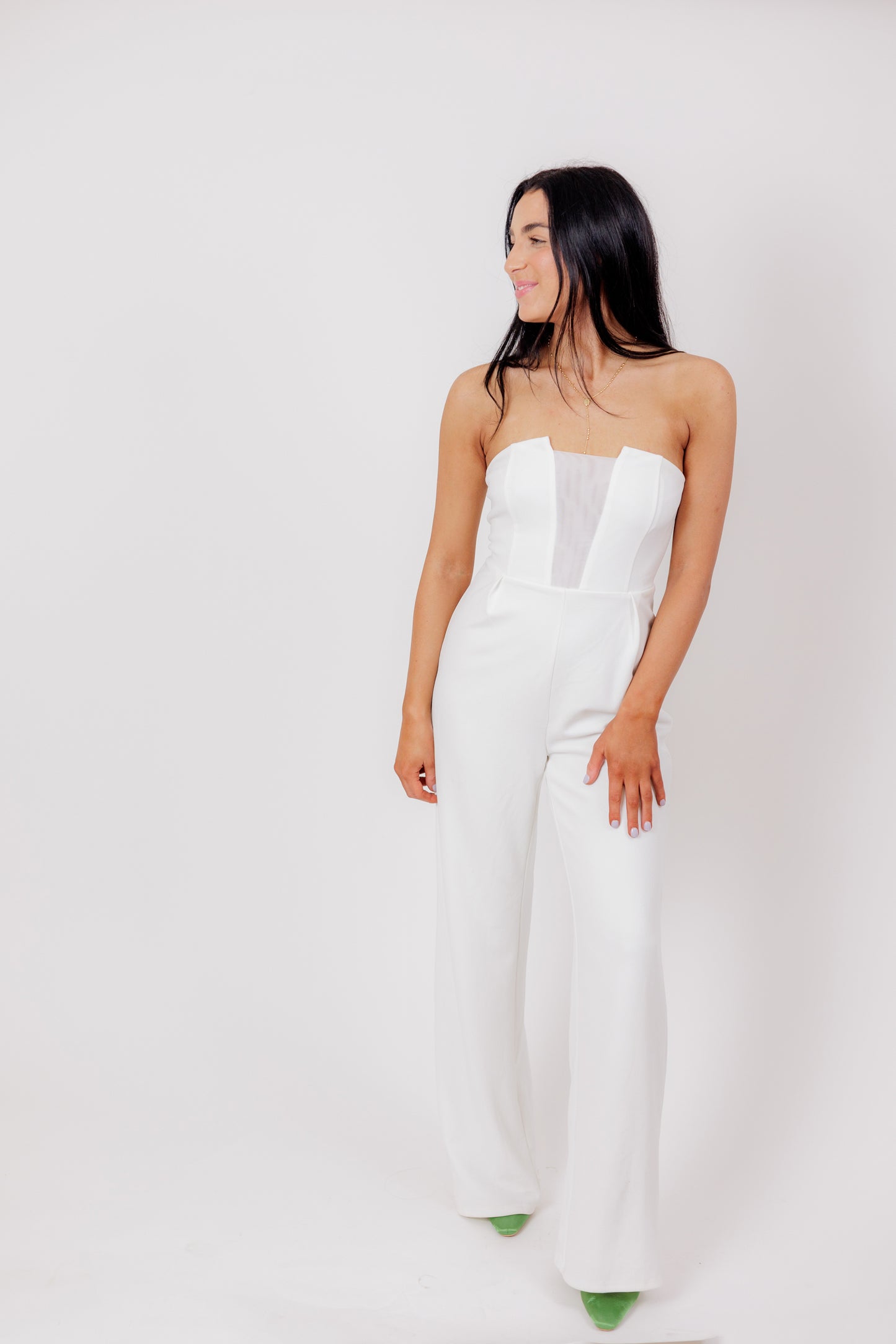 Next Level Strapless Jumpsuit