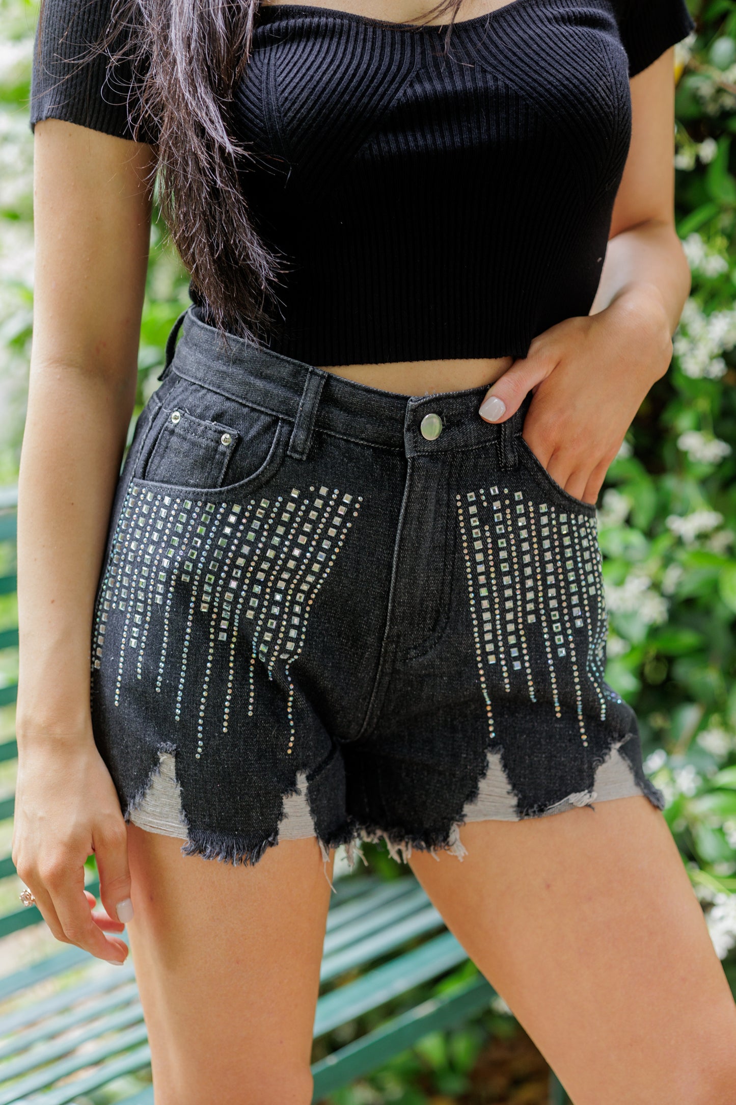 Drift Away Denim Shorts