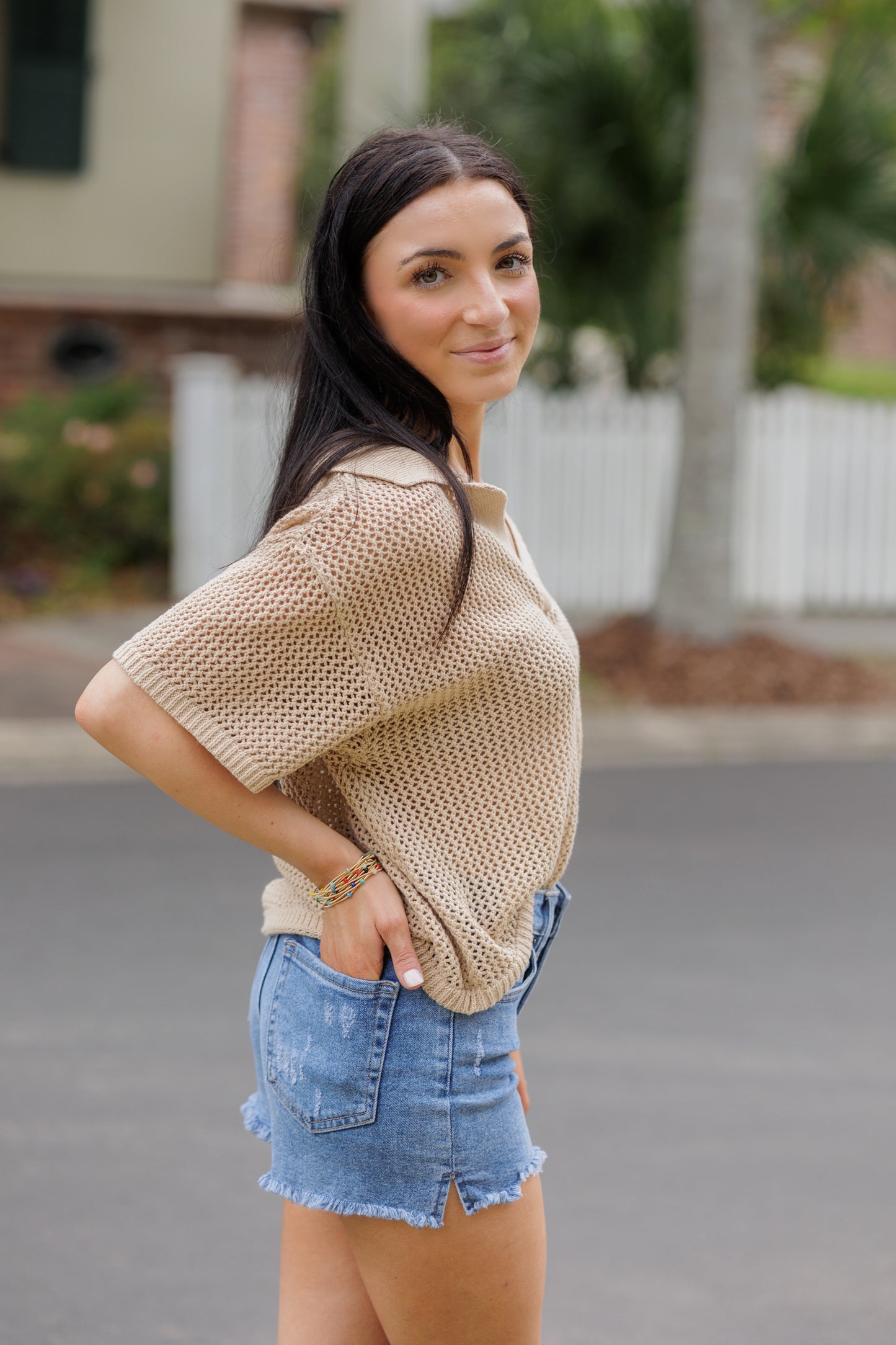 Face the Day Knit Top