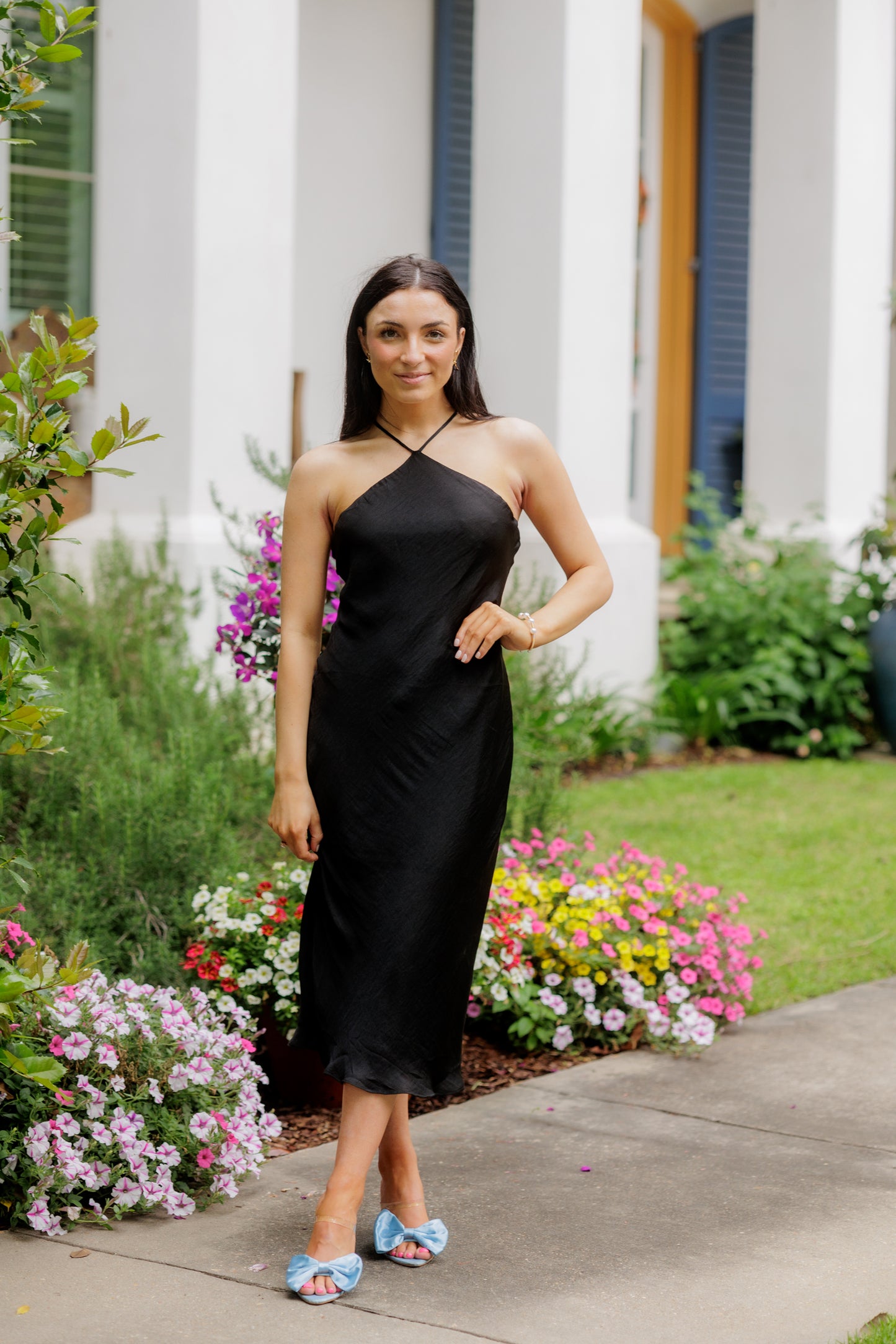 Just Admit It Halter Midi Dress