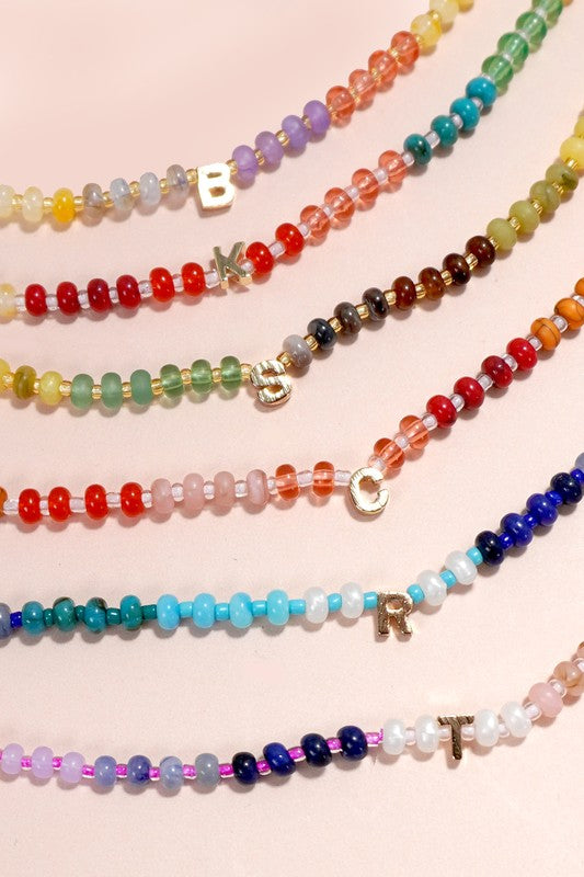 Dear Me Initial Necklace