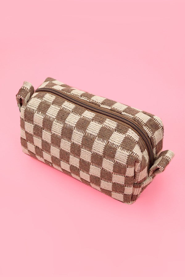 Check It Out Cosmetic Pouch