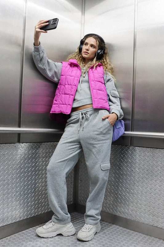 Hit or Miss Quilted Puffer Vest
