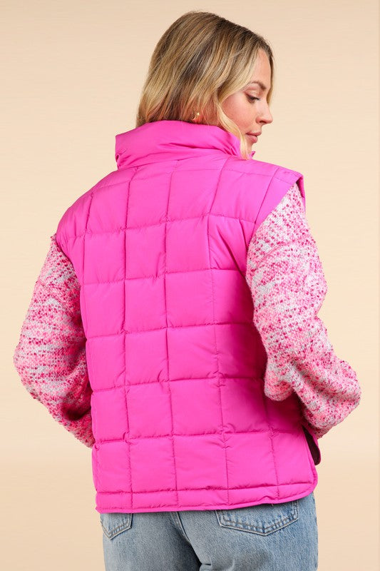 Hit or Miss Quilted Puffer Vest