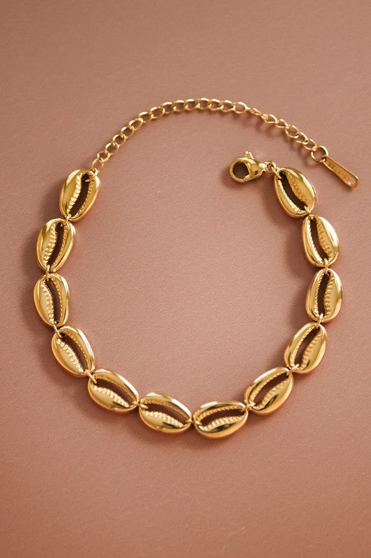 Shell Shocked Non Tarnish Bracelet