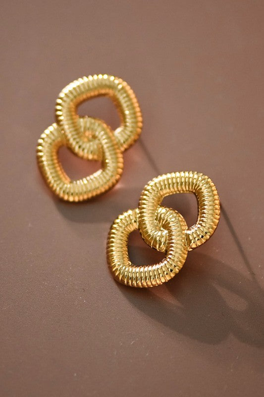 Listen Up Non Tarnish Earrings