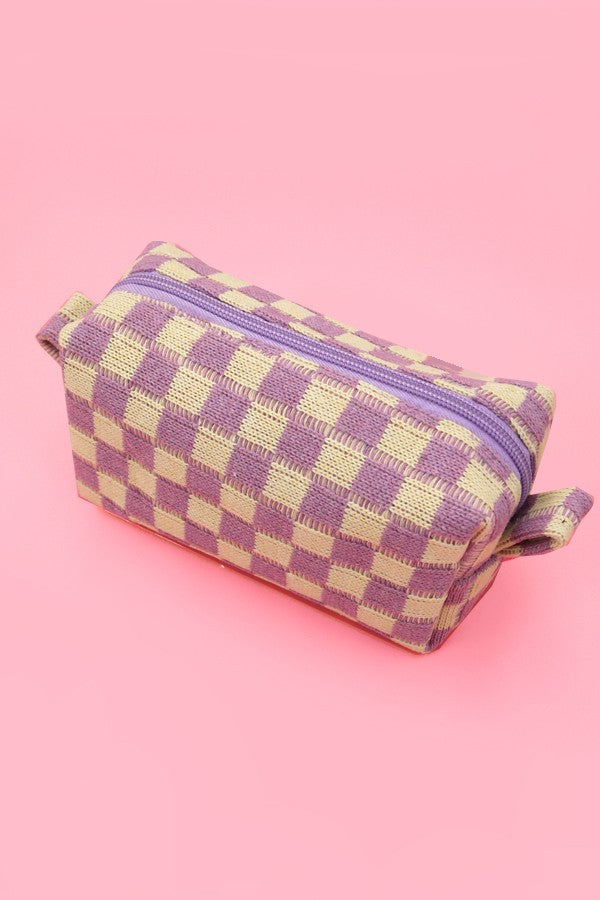 Check It Out Cosmetic Pouch