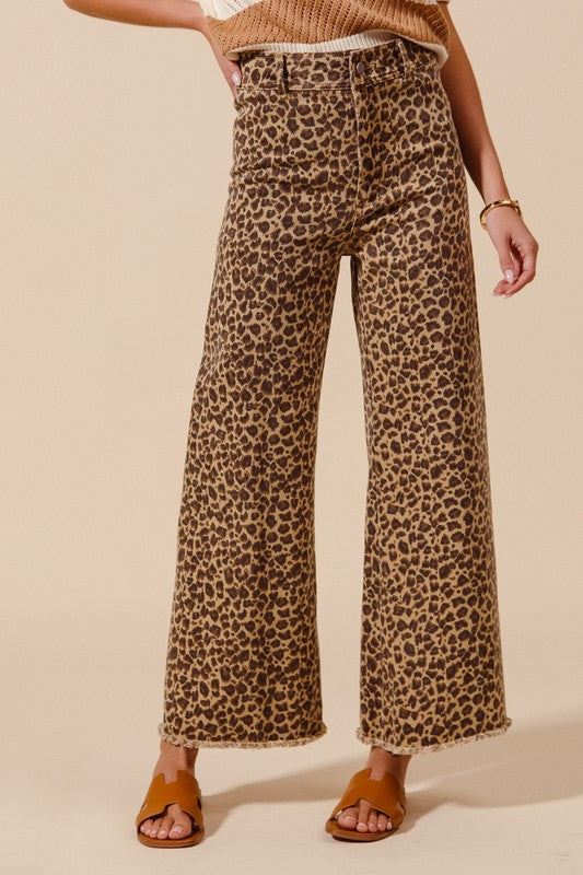 Spotted in Style Wide Leg Denim Pants
