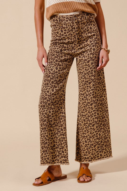 Spotted in Style Wide Leg Denim Pants