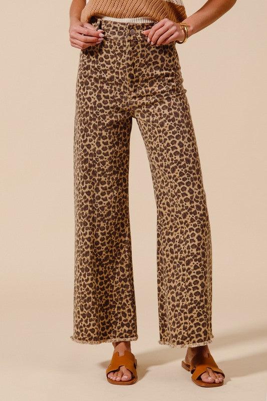 Spotted in Style Wide Leg Denim Pants