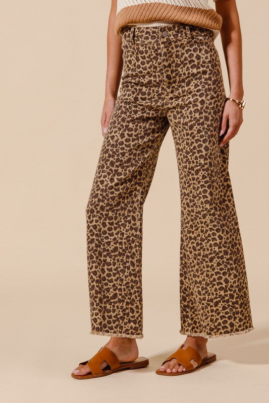 Spotted in Style Wide Leg Denim Pants