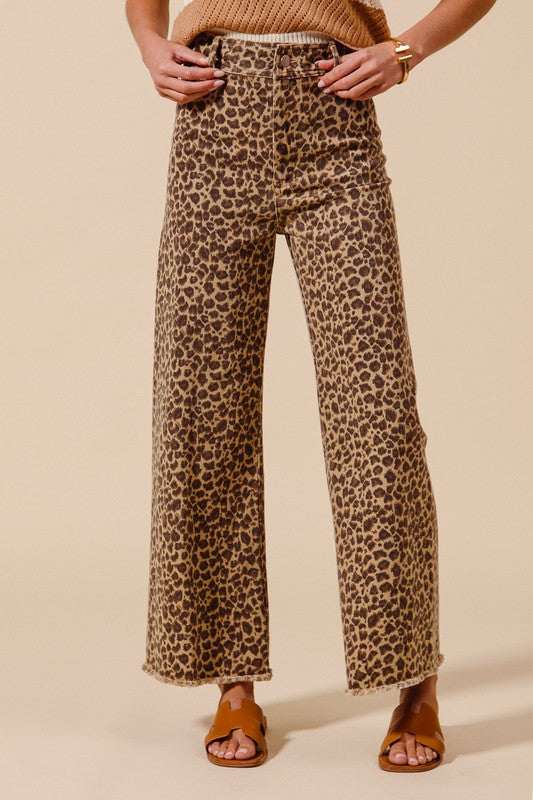 Spotted in Style Wide Leg Denim Pants