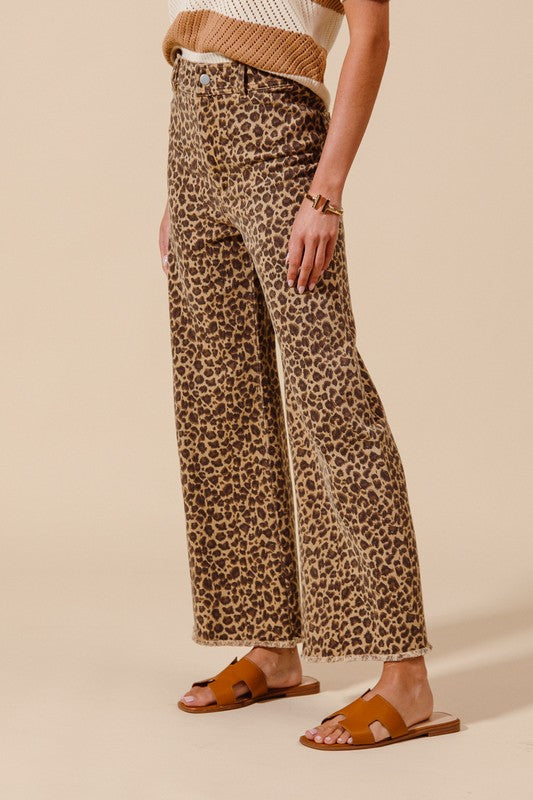 Spotted in Style Wide Leg Denim Pants
