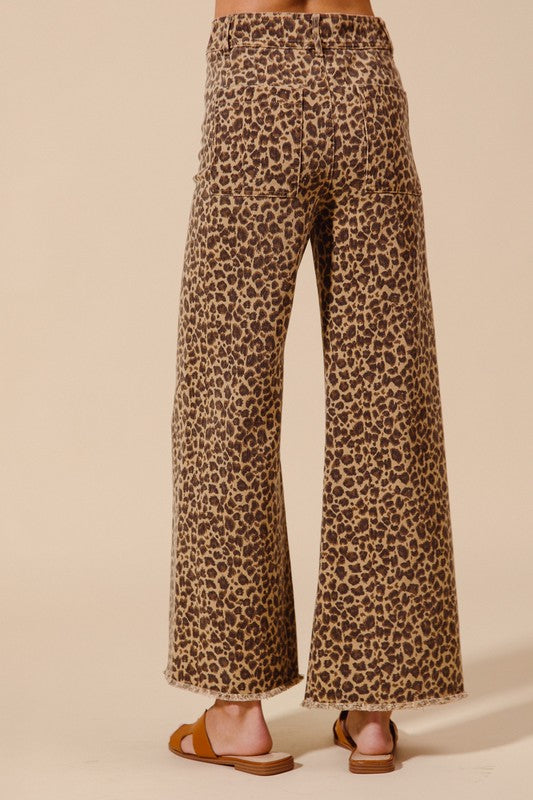 Spotted in Style Wide Leg Denim Pants