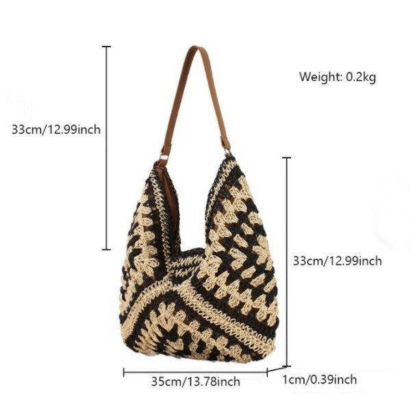 Not to Brag Crochet Bag