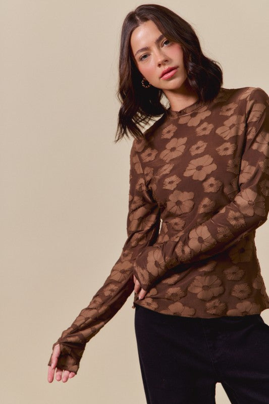 Reaching You L/S Top w/ Thumbholes