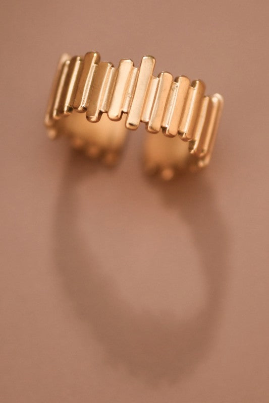 Energized Non Tarnish Adjustable Ring