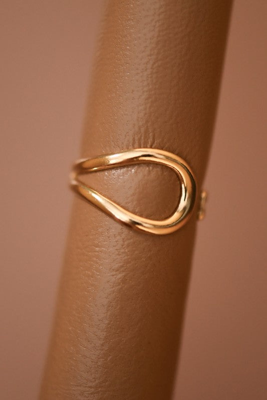 On Loop Non Tarnish Adjustable Ring