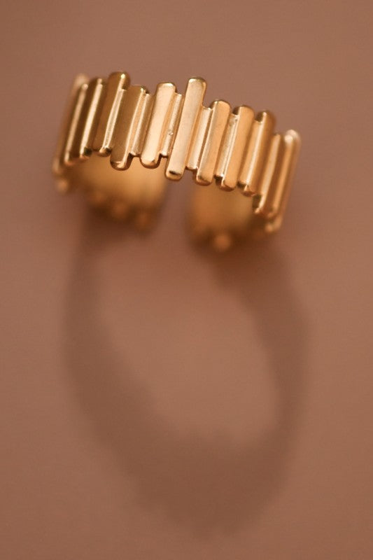 Energized Non Tarnish Adjustable Ring