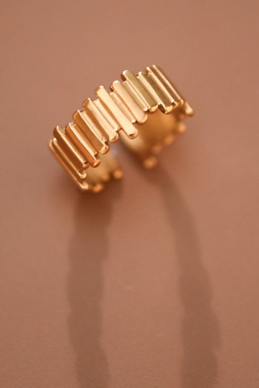 Energized Non Tarnish Adjustable Ring