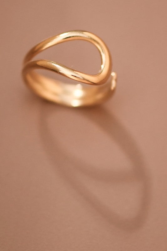 On Loop Non Tarnish Adjustable Ring