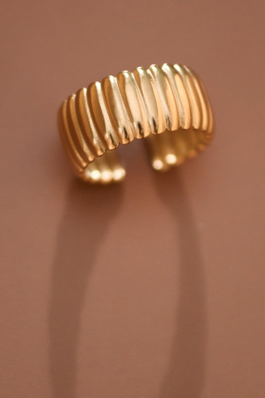 Hotlines Non Tarnish Adjustable Ring