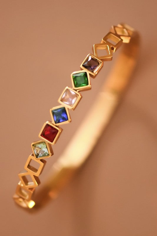 Taking Shape Non Tarnish Bangle