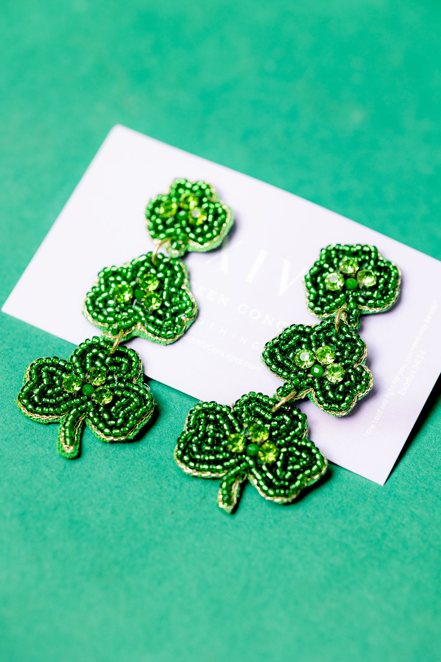 Pinch Proof Clover Earrings