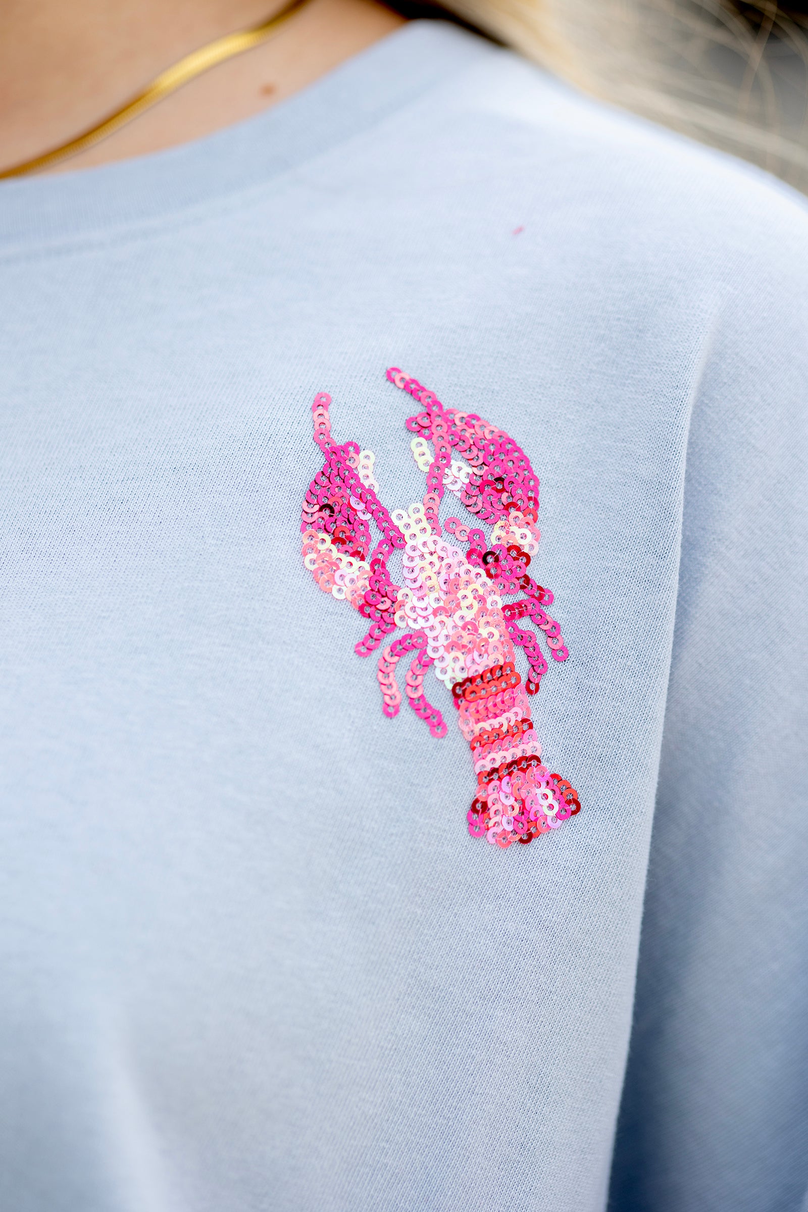 Extra Spicy Sequined Crawfish Tee – XIV Concepts Clothing