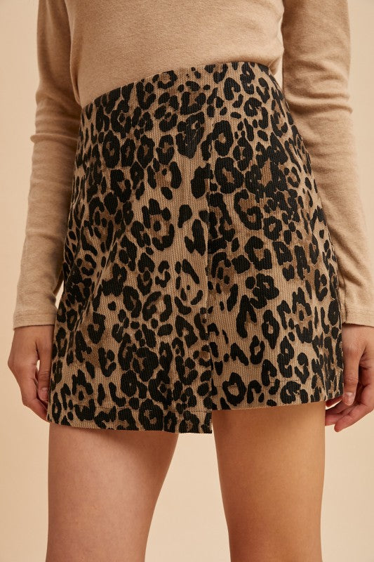 Spot the It Girl Corduroy Skirt