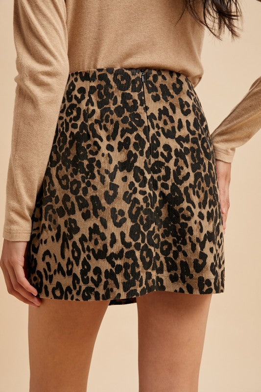 Spot the It Girl Corduroy Skirt