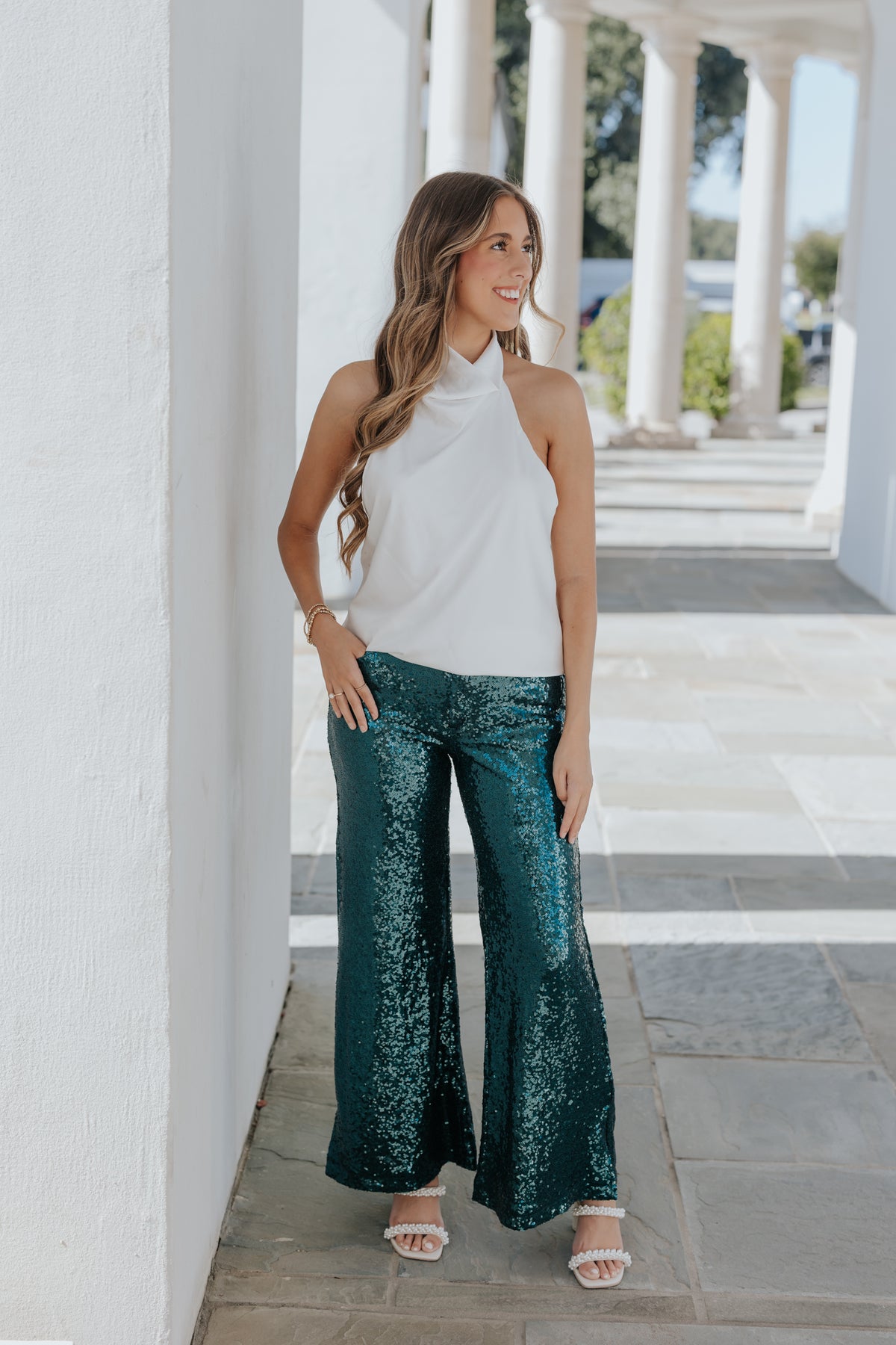 Time to Shine Sequin Pants