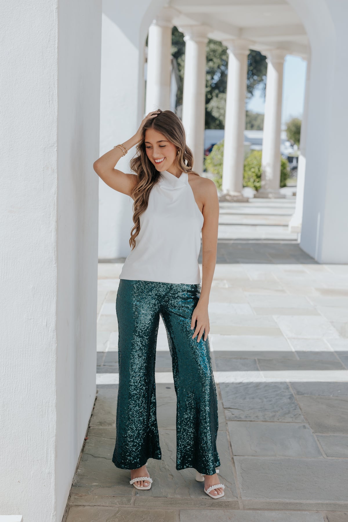 Time to Shine Sequin Pants