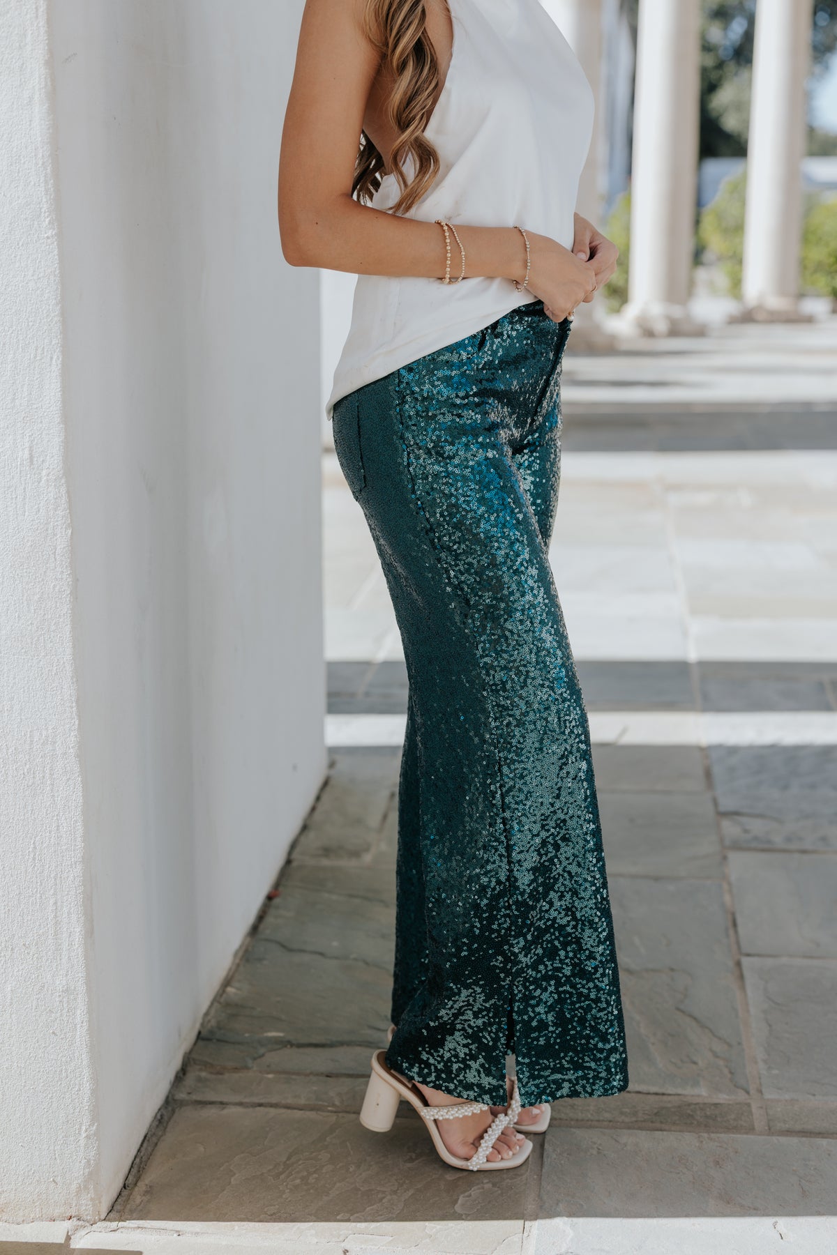 Time to Shine Sequin Pants
