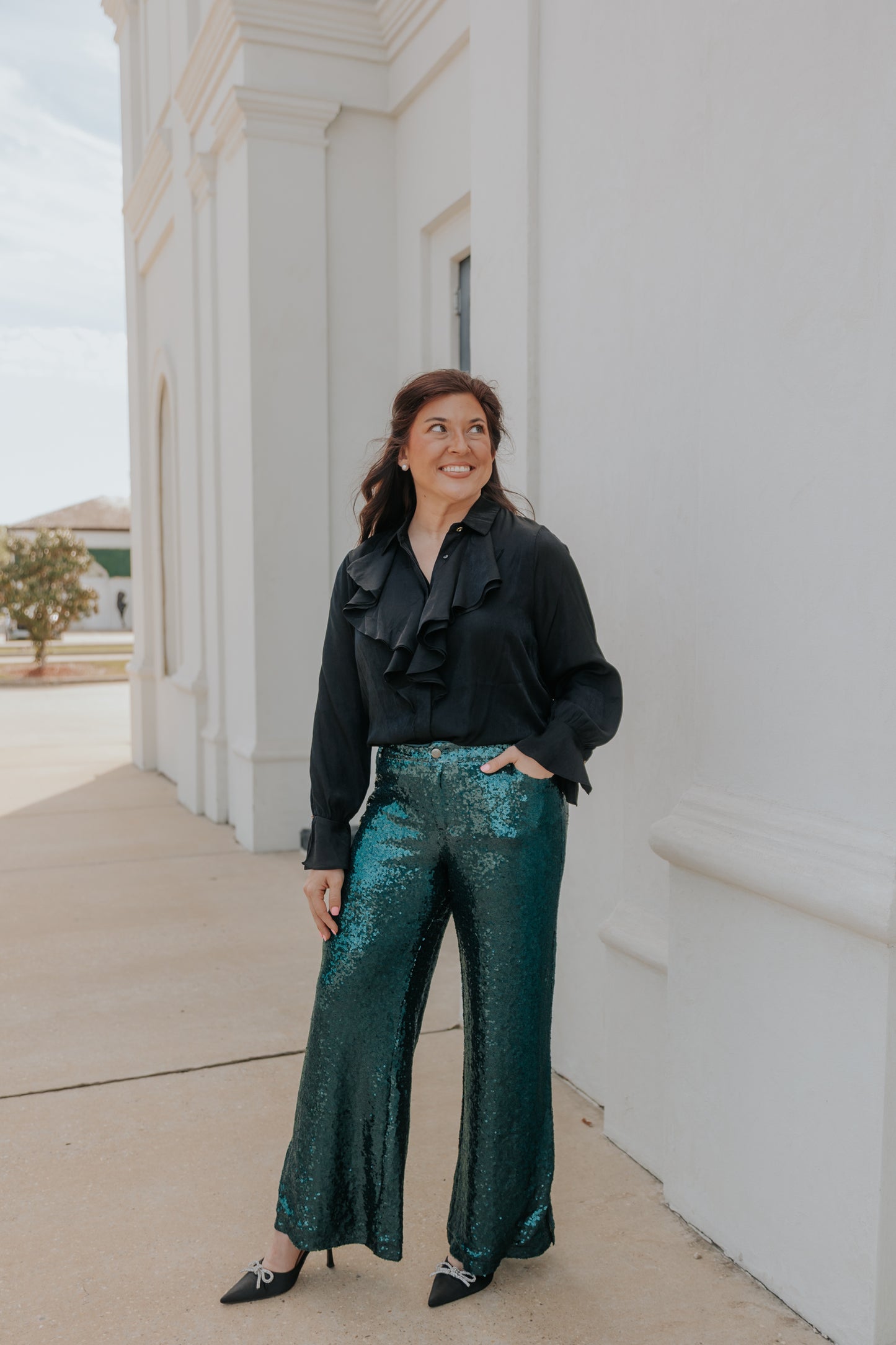 Time to Shine Sequin Pants