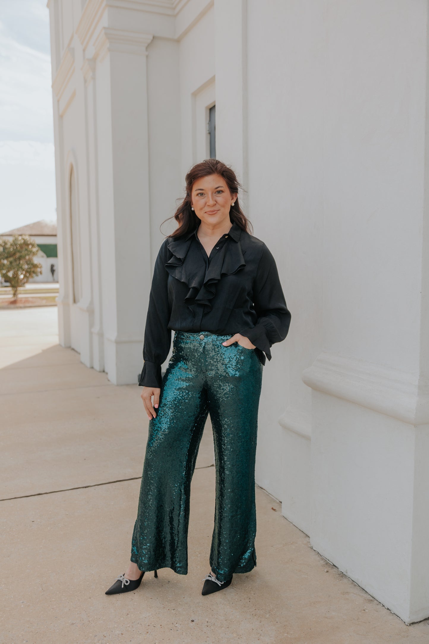 Time to Shine Sequin Pants