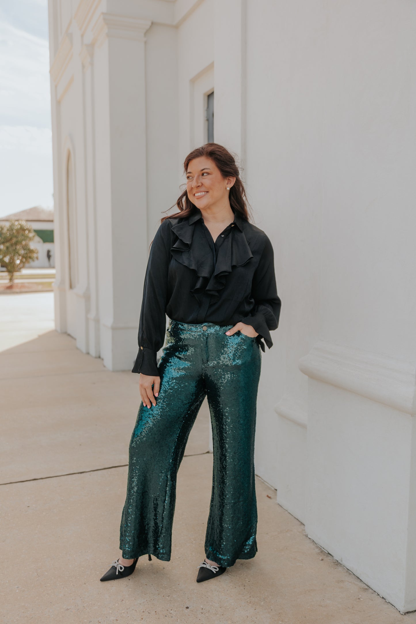 Time to Shine Sequin Pants