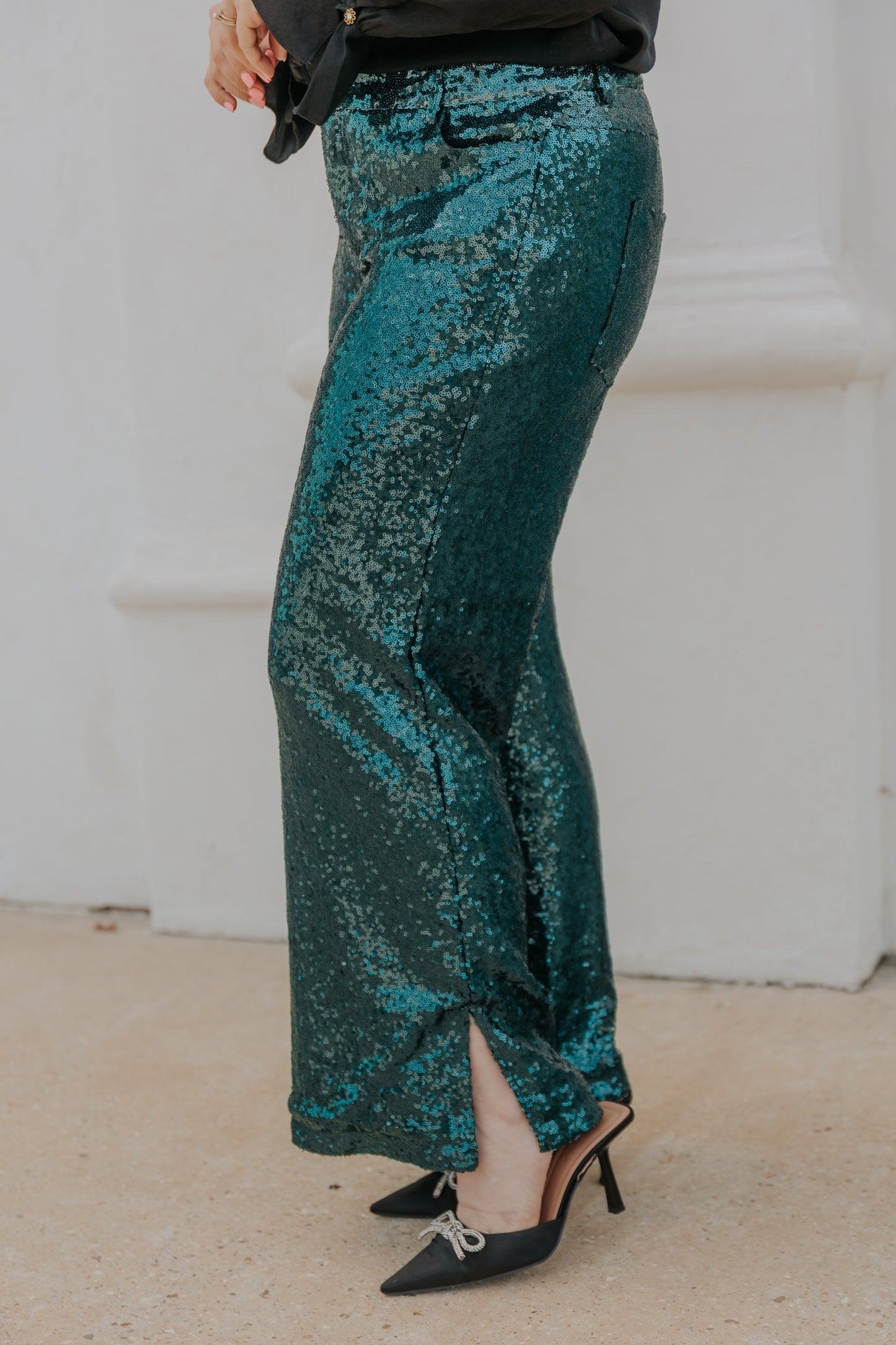 Time to Shine Sequin Pants