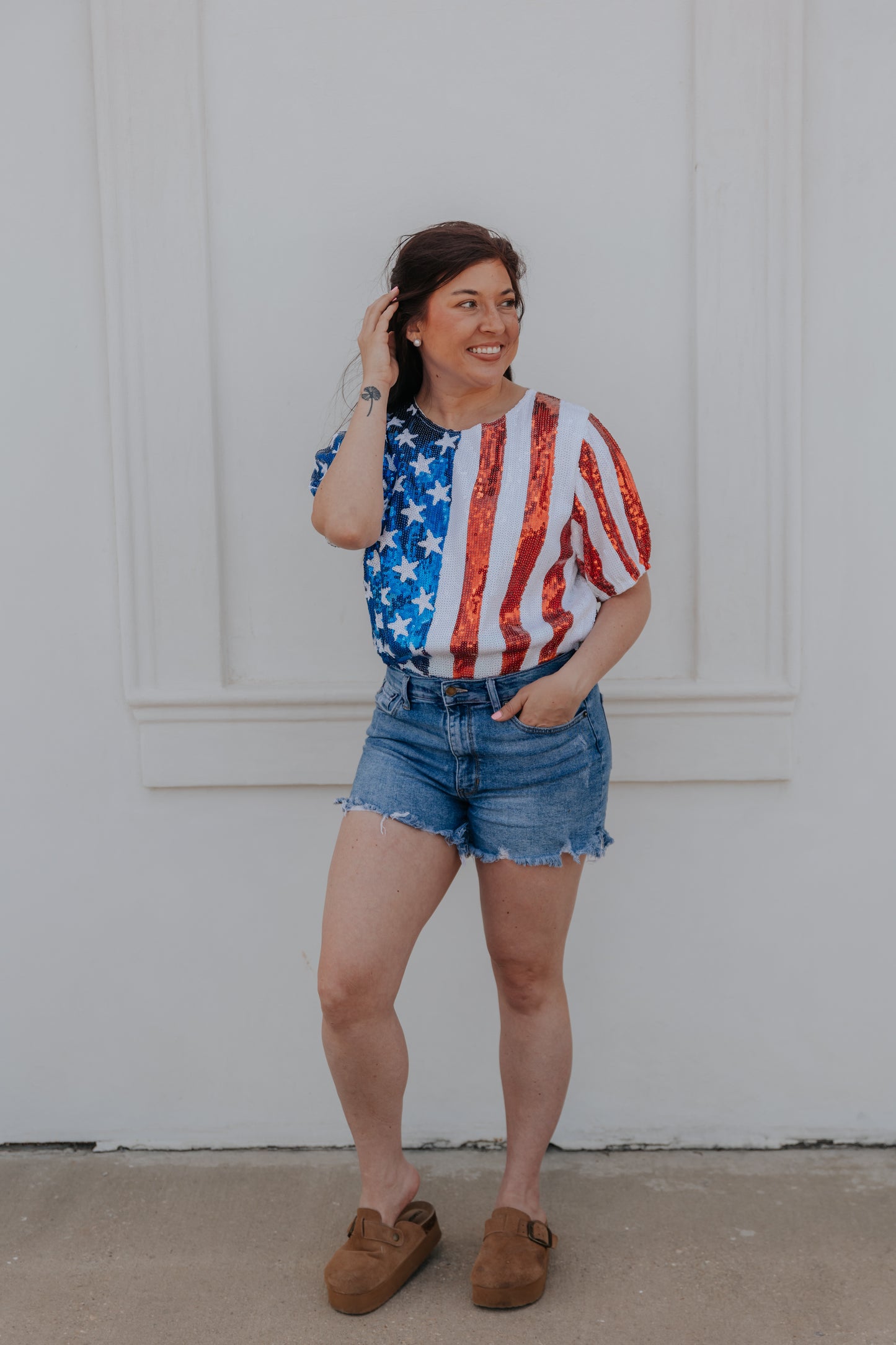 Loud and Proud Sequin Top